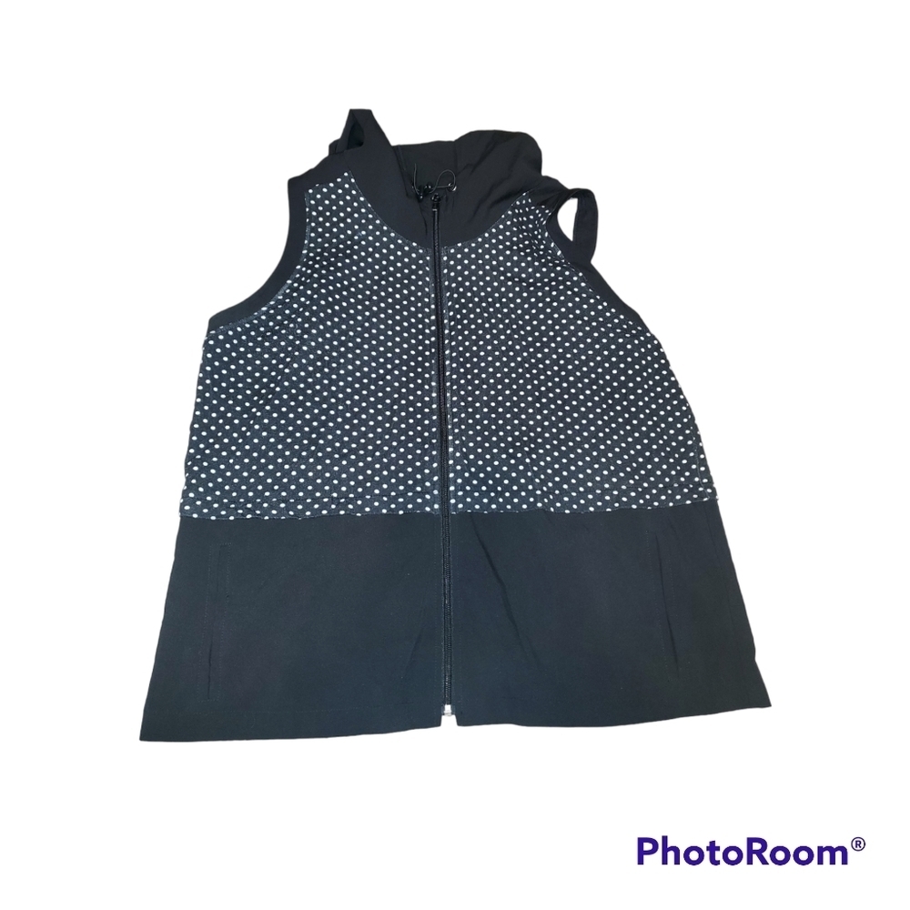 Women's pokadot Active vest size large